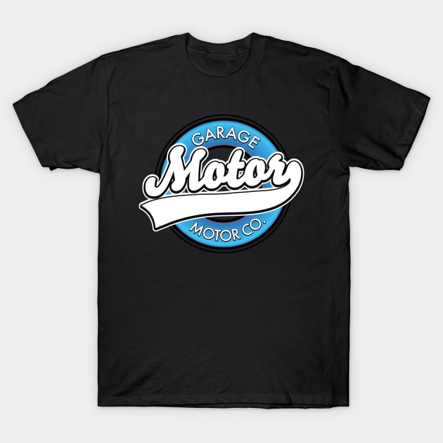 garage motor company retro logo T-Shirt by nickemporium1